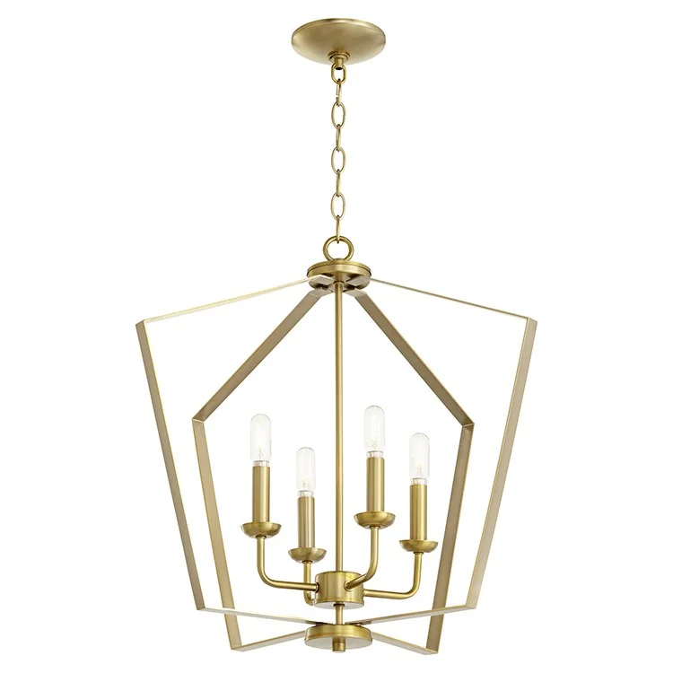 Small Chandeliers for Compact RoomsSignature Four-Light Foyer Chandelier