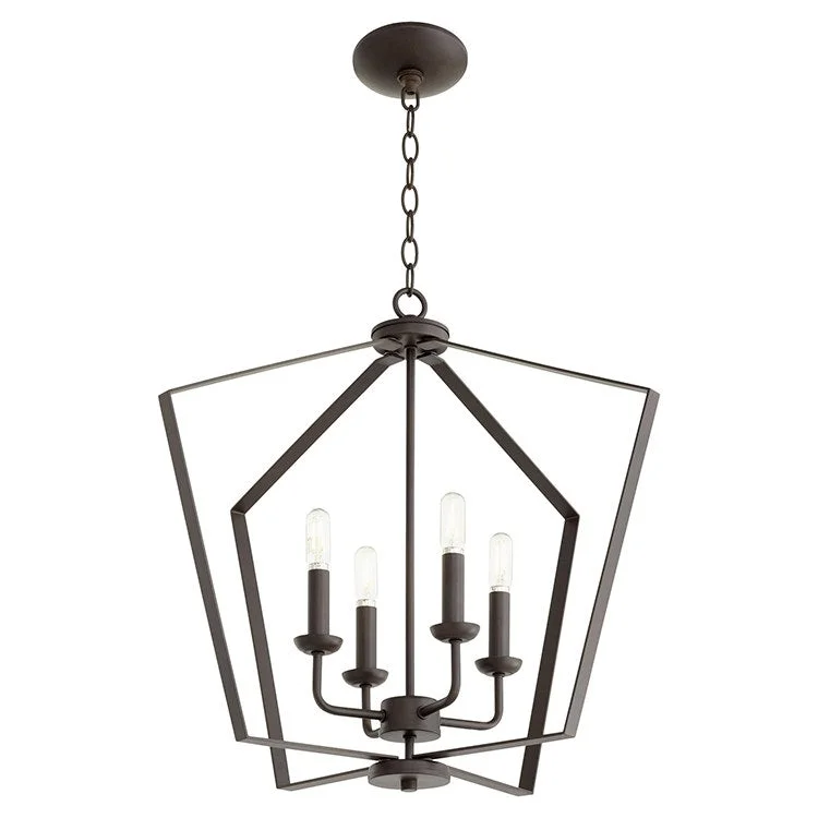 Traditional Brass Chandeliers for Classic InteriorsSignature Four-Light Foyer Chandelier