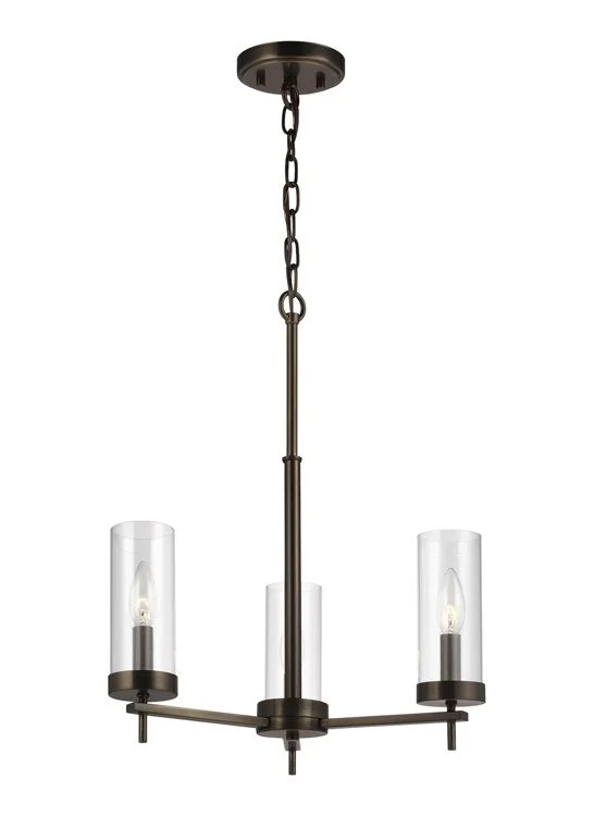 Rustic Wood Chandeliers for Country - Style HousesZire Three-Light Chandelier