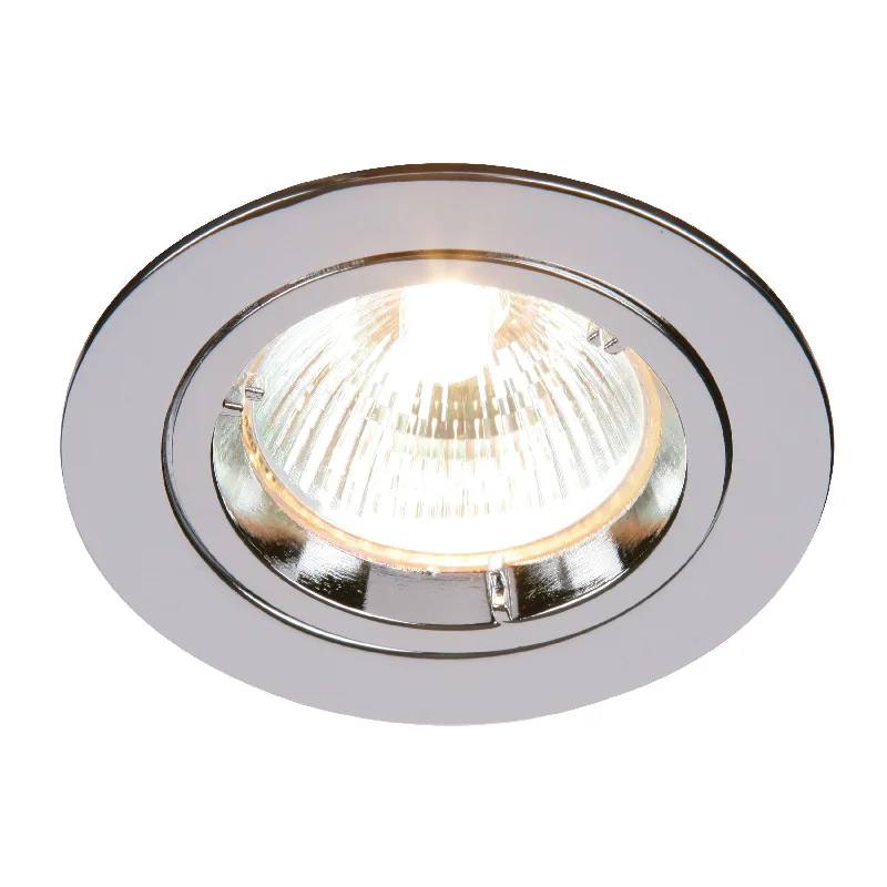  Way Switch Floor Lamp for Multiple Light Intensity LevelsCast Fixed Chrome Recessed Downlight