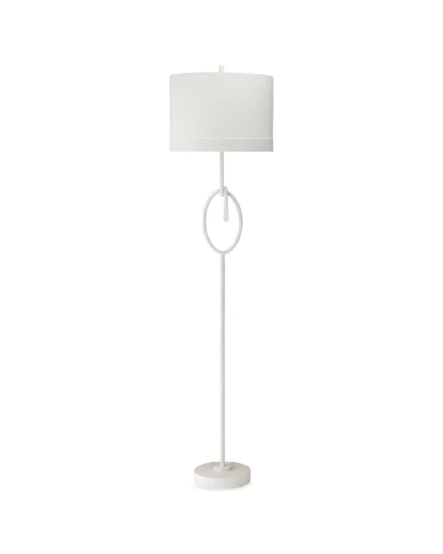 Adjustable Height Floor Lamp for Versatile Lighting NeedsKnot Floor Lamp - White