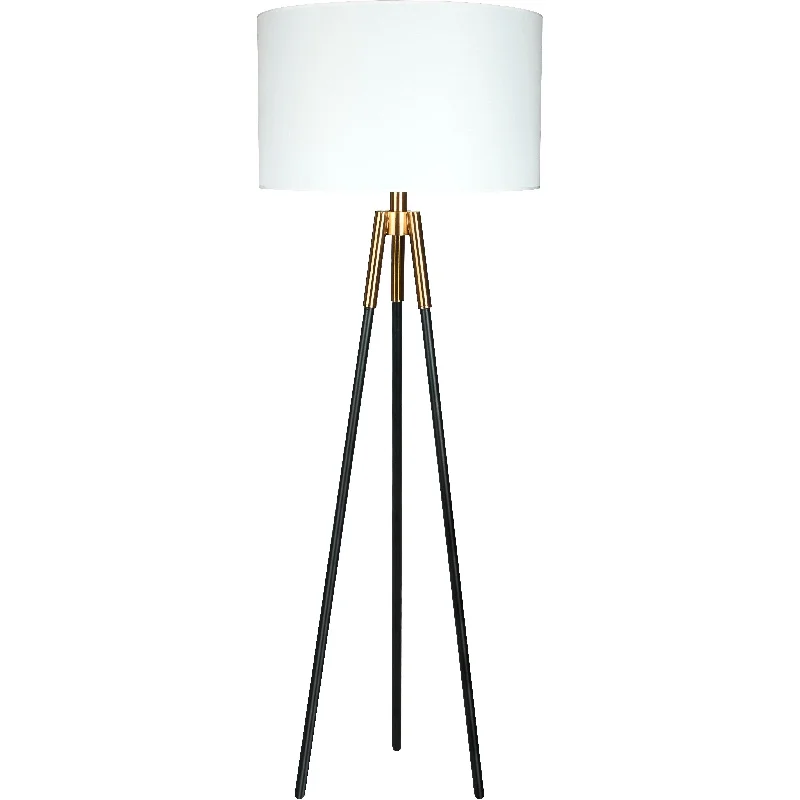 Fabric Floor Lamp with a Linen Shade for a Relaxed AestheticLondon 62.5" Floor Lamp