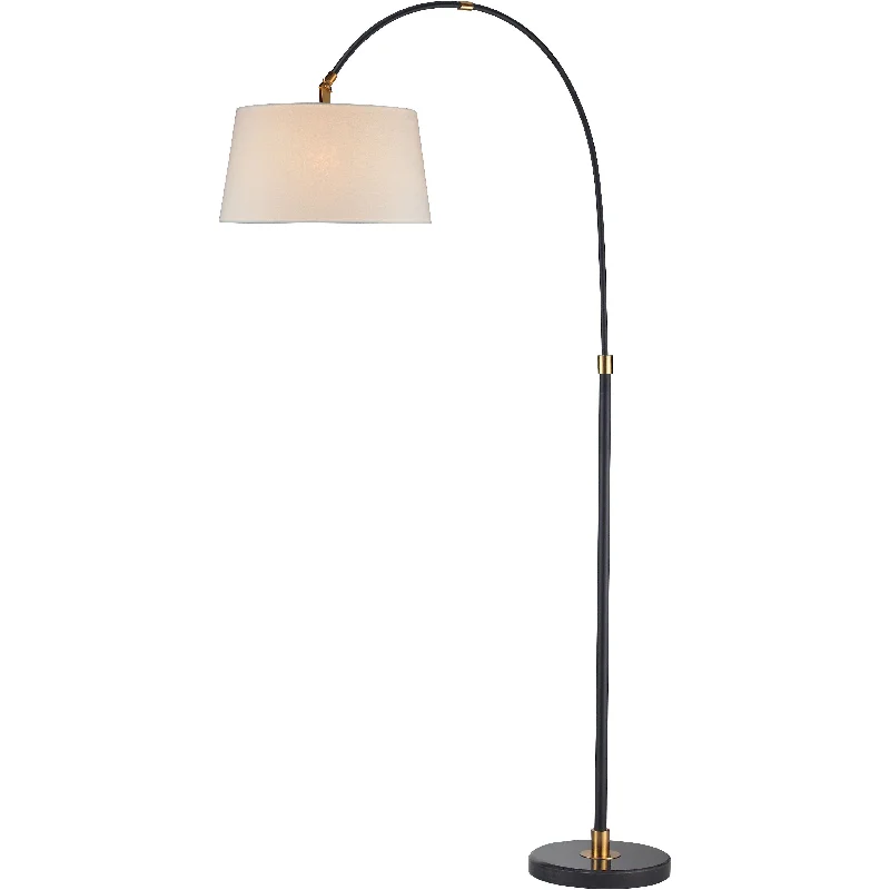 Industrial Style Floor Lamp with Exposed Bulbs for Loft ApartmentsSavannah Arc Floor Lamp