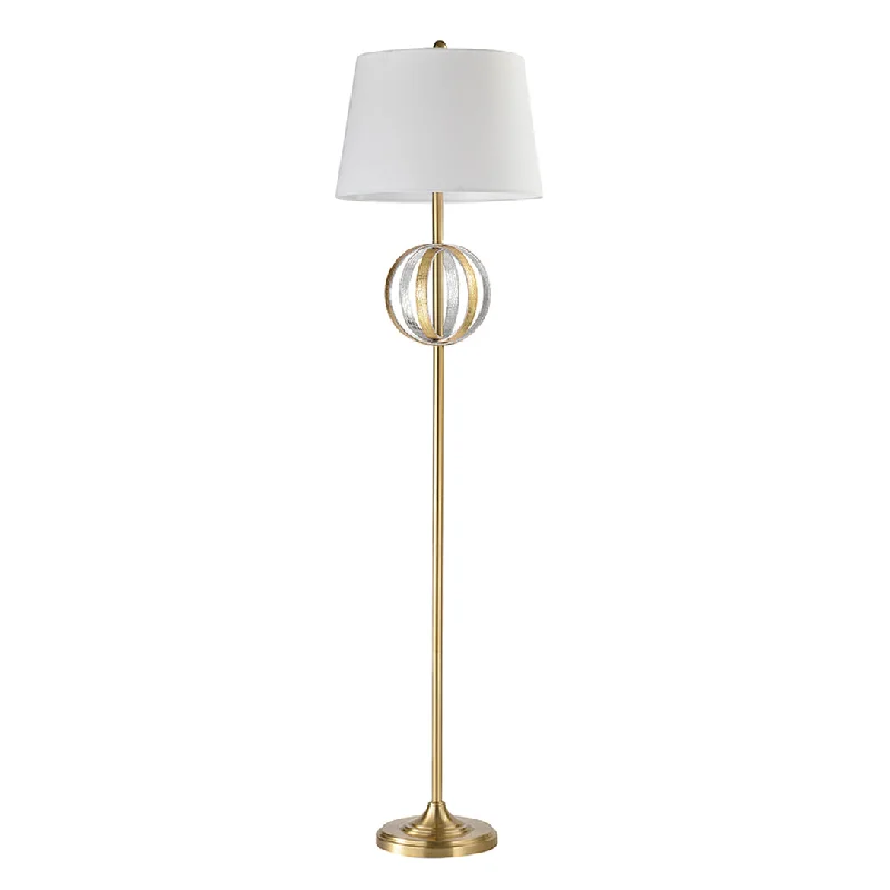 Dimmable Floor Lamp for Adjustable Lighting AmbianceMETAL FLOOR LAMP
WITH GOLD LEATHER