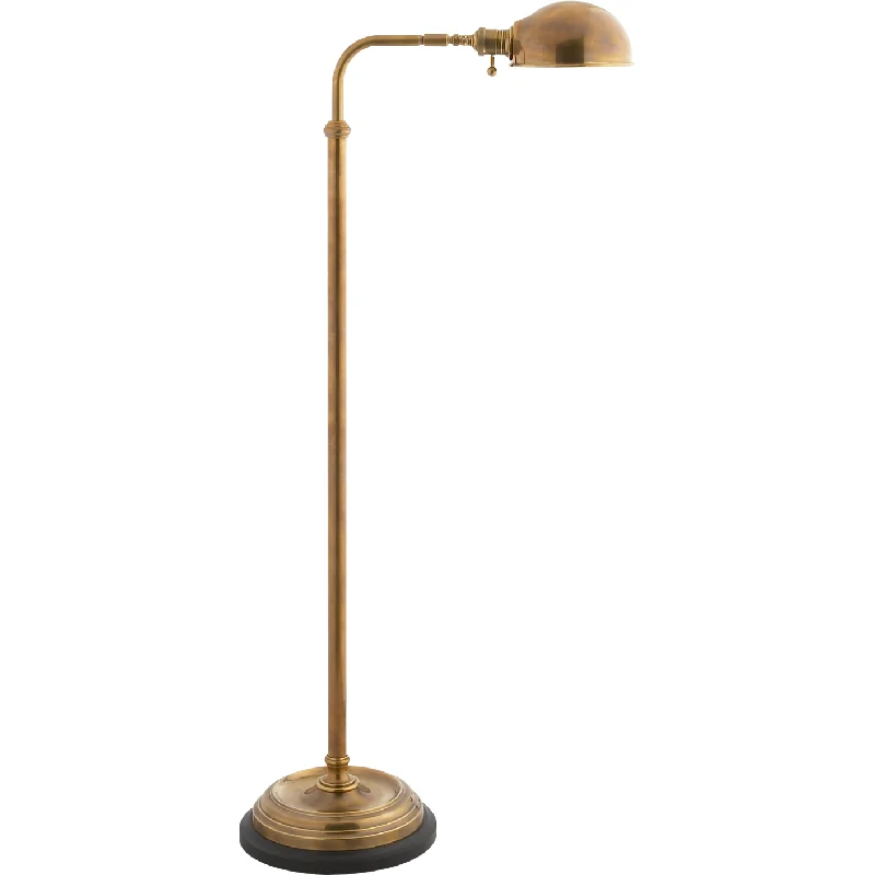 Metal Floor Lamp with a Matte Black Finish for a Sleek LookApothecary Floor Lamp