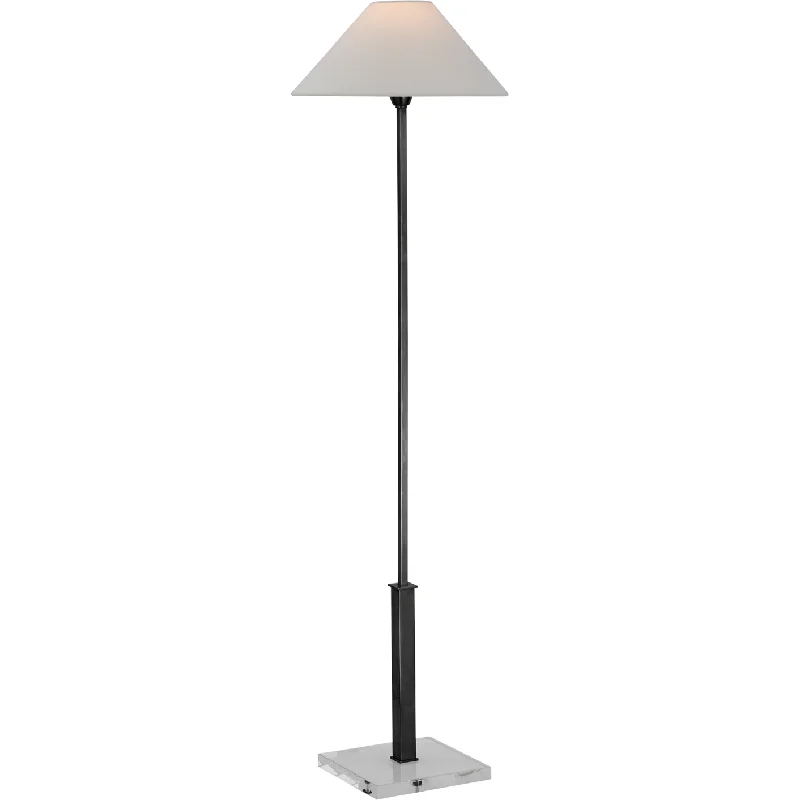 Fabric Floor Lamp with a Linen Shade for a Relaxed AestheticAsher Floor Lamp