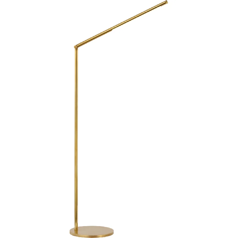 Industrial Style Floor Lamp with Exposed Bulbs for Loft ApartmentsCona Large Articulating Floor Lamp