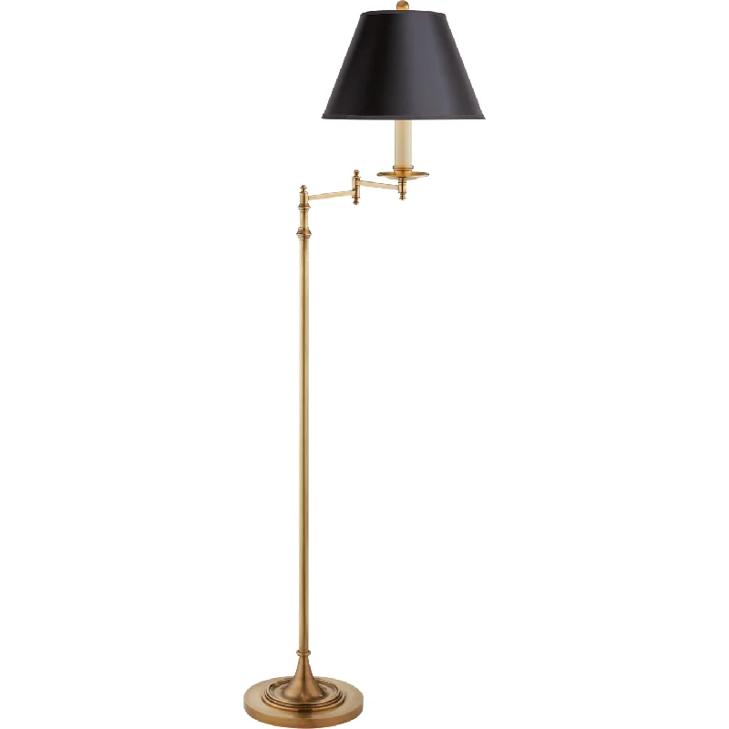 USB Charging Port Floor Lamp for Convenient Device ChargingDorchester Swing Arm Floor Lamp