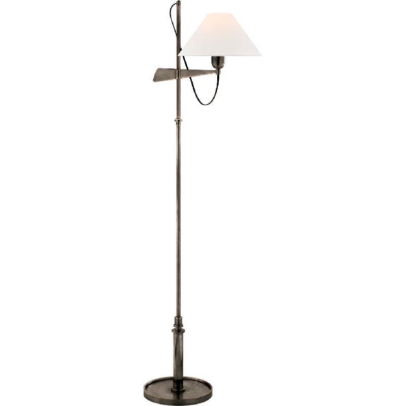 Modern Minimalist Floor Lamp for Contemporary Living RoomsHargett Bridge Arm Floor Lamp