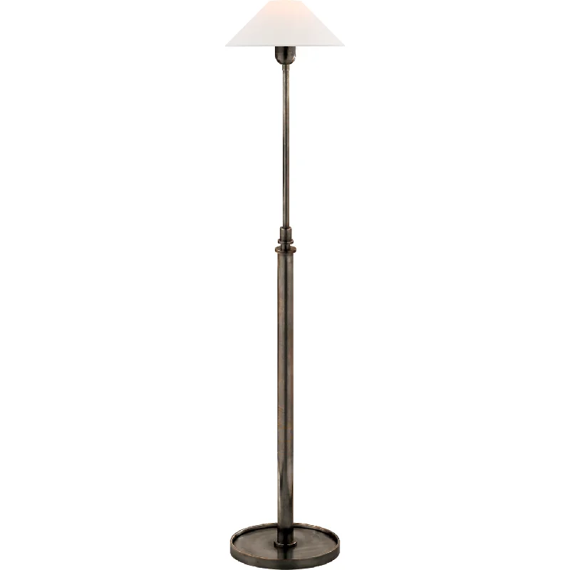 Wood Floor Lamp with Natural Grain for a Warm and Organic FeelHargett Floor Lamp with Linen Shade