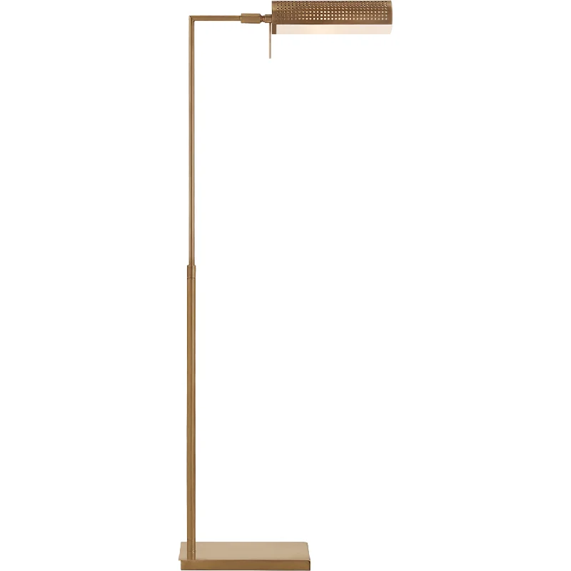 Wood Floor Lamp with Natural Grain for a Warm and Organic FeelPrecision Pharmacy Floor Lamp