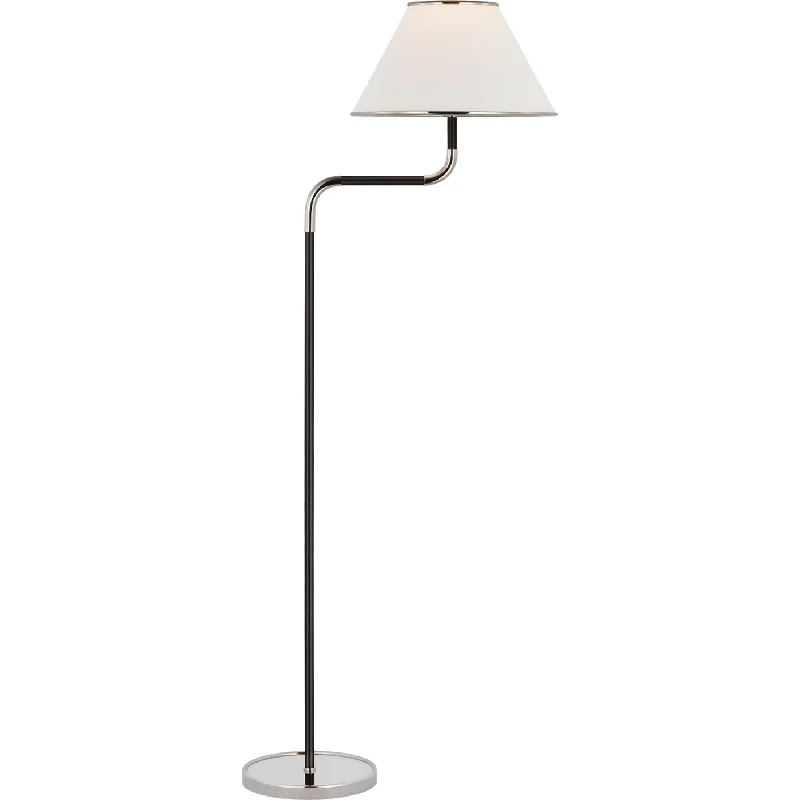 Bohemian Inspired Floor Lamp for Eclectic Home DecorRigby Medium Bridge Arm Floor Lamp