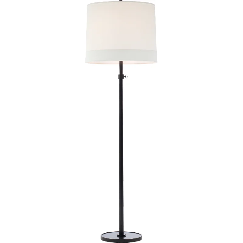 Fabric Floor Lamp with a Linen Shade for a Relaxed AestheticSimple Floor Lamp