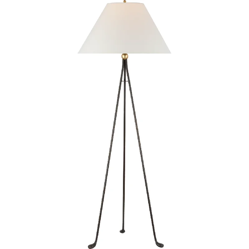 Marble Base Floor Lamp for a Touch of LuxuryValley Medium Tripod Floor Lamp