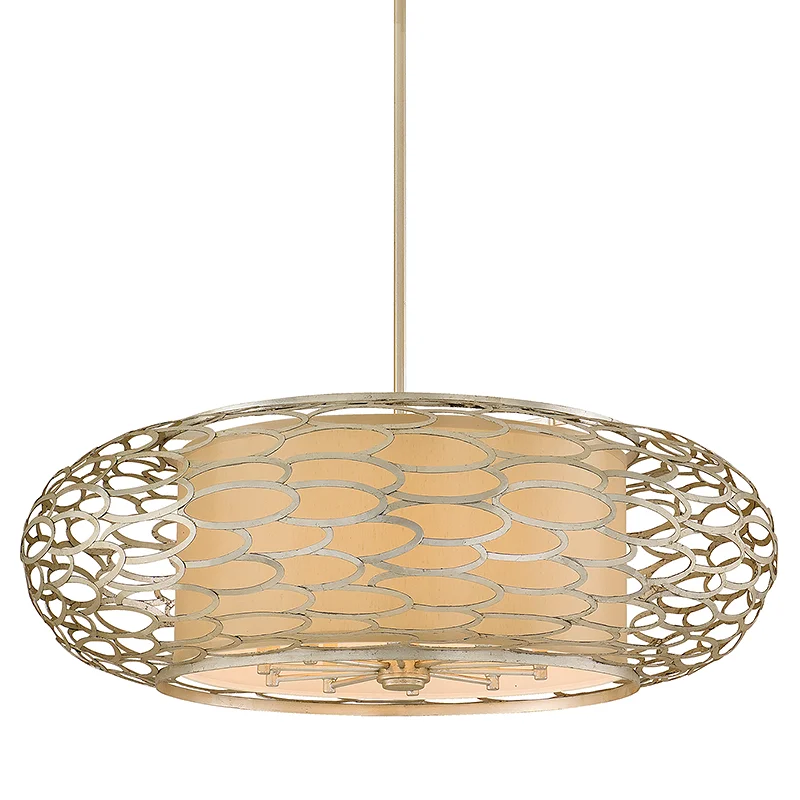 Art Deco Ceiling Lights with Geometric Patterns and Metallic FinishesCESTO