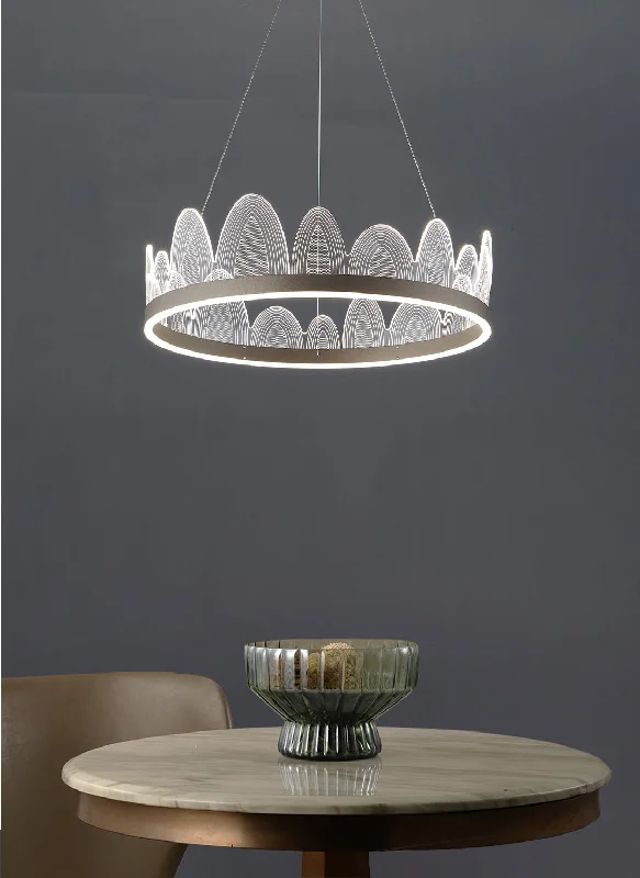 Contemporary Ceiling Lights with Unique, Abstract ShapesAstral Glow Pendant