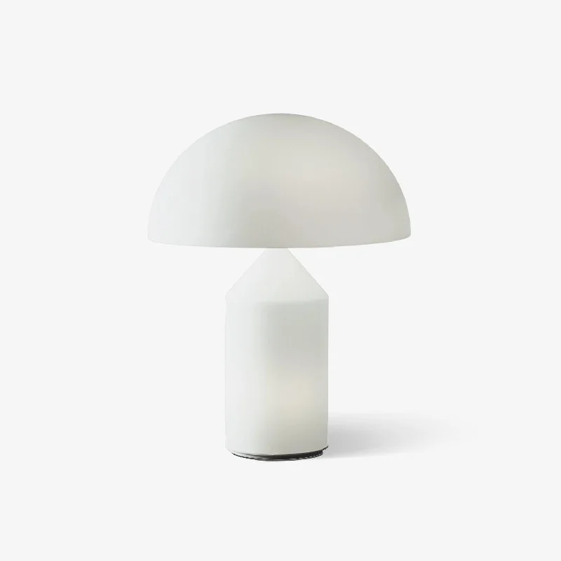 wooden table lamps with natural grain for a warm and organic feelAtollo Glass Table Lamp