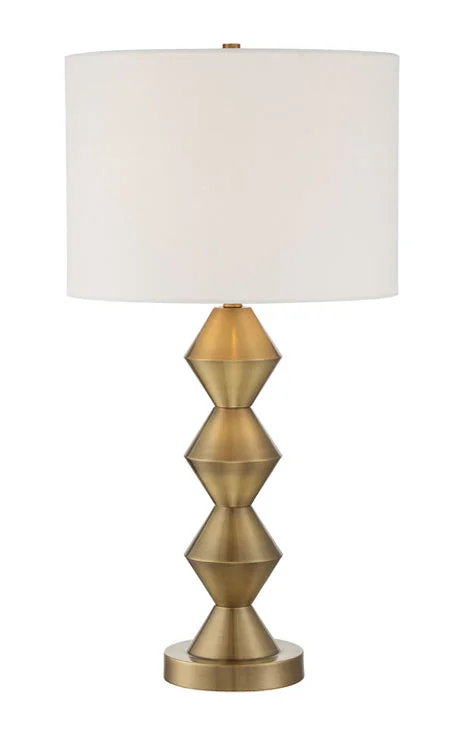 crystal table lamps with dazzling prisms for a glamorous effectOne Light Table Lamp