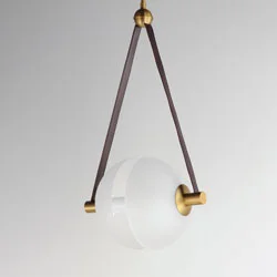 Japanese - Inspired Ceiling Lights with Shoji - Screen - like DiffusersDISPATCH 17" LED PENDANT