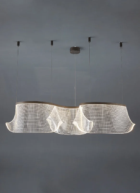 Industrial Style Ceiling Lights with Exposed Bulbs and Metal CagesEclipse Radiance Pendant