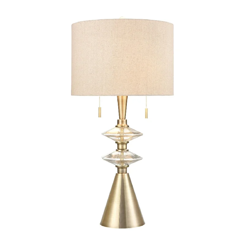 art deco table lamps with geometric shapes for a retro touchAnnetta Table Lamp