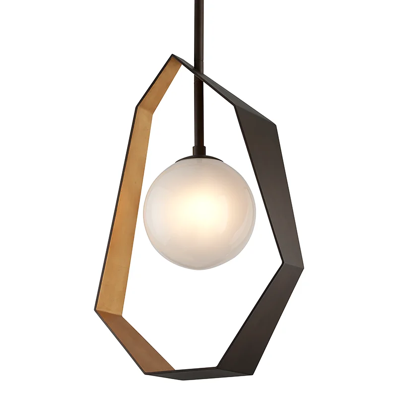 Contemporary Ceiling Lights with Unique, Abstract ShapesORIGAMI 1LT PENDANT LARGE