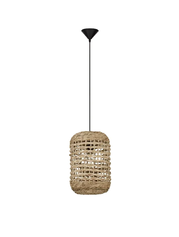 Metal Ceiling Lights in Brass, Copper, Stainless Steel, and IronGRIFF Dried Water Hyacinth Pendant - ID 11984