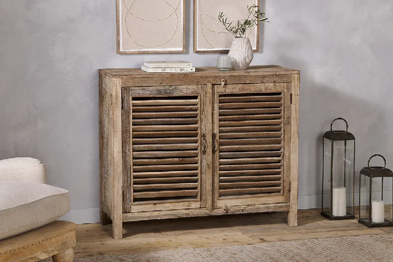 Chinese - Style Ceiling Lights with Red Lantern - Inspired DesignsIbo Reclaimed Wooden Slatted Sideboard - Natural