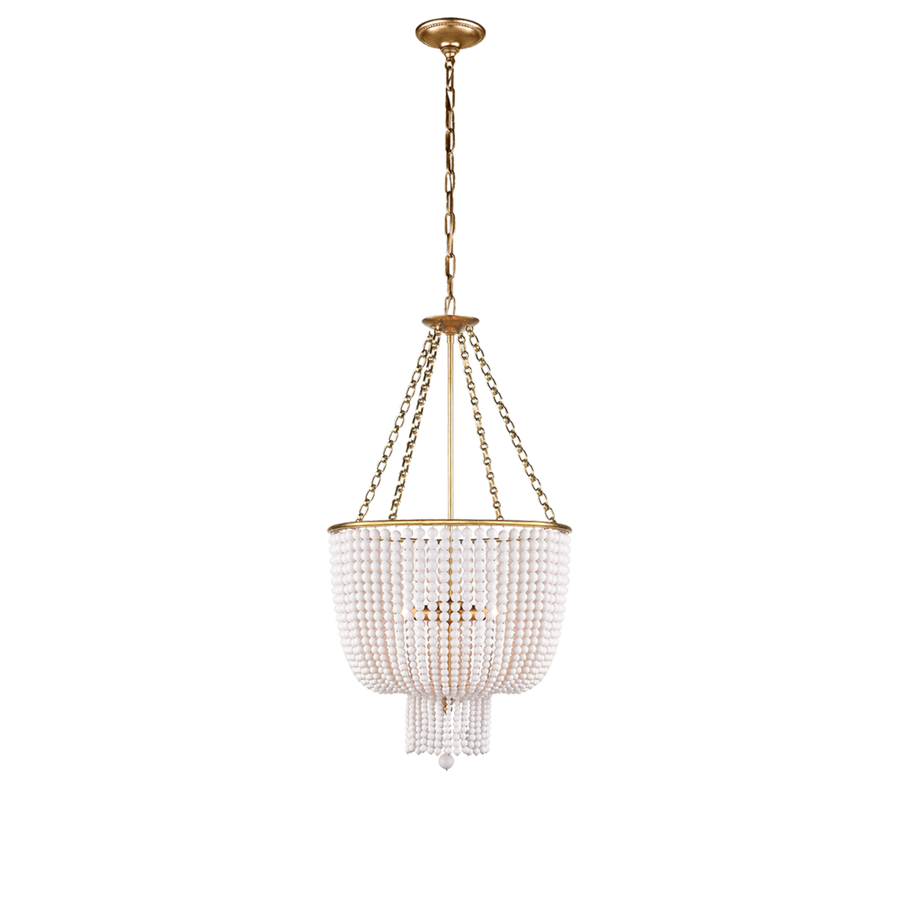 Bohemian Ceiling Lights with Beads, Tassels, and Colorful GlassJacqueline Ceiling Fixture