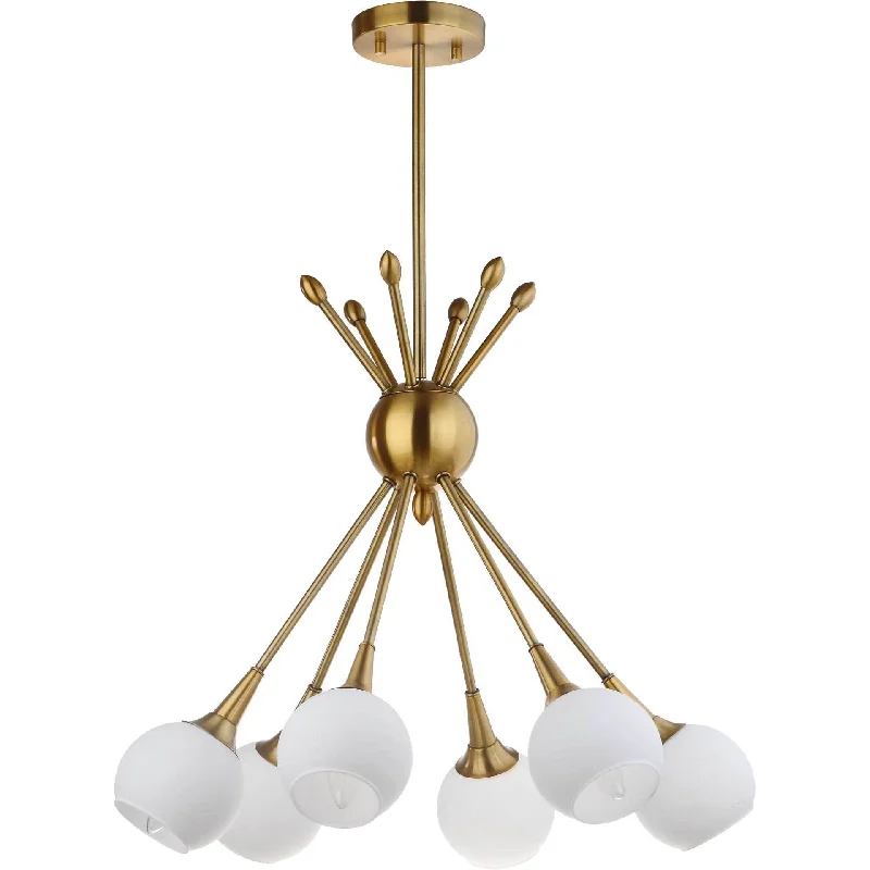 Contemporary Ceiling Lights with Unique, Abstract ShapesJudson Adjustable Pendant Brass Gold