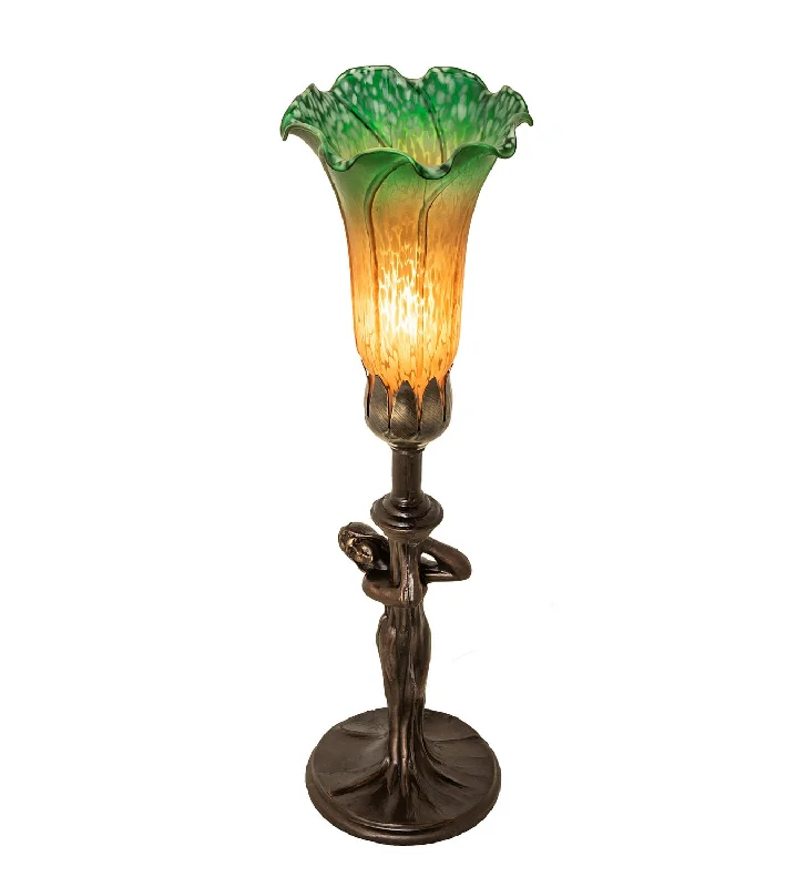 gothic style table lamps with dark finishes for a mysterious lookOne Light Mini Lamp