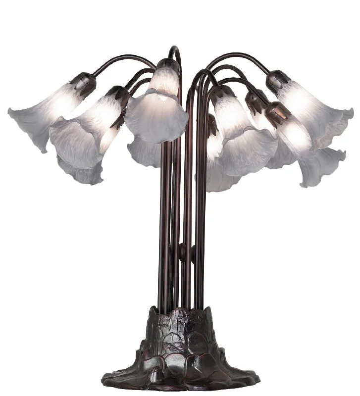 victorian style table lamps with ornate details for traditional homesTen Light Table Lamp