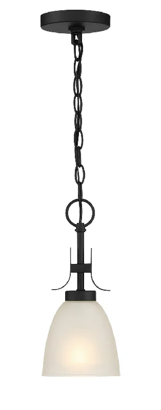 Gothic Ceiling Lights with Dark Metalwork and Pointed ArchesKaitlen Pendant/Semi Flush