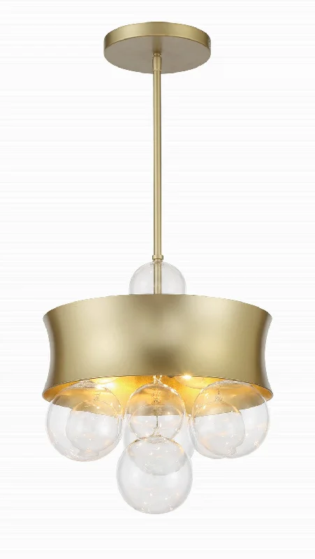 Art Nouveau Ceiling Lights with Organic, Flowing ShapesVerdi Square  Convertible Pendant