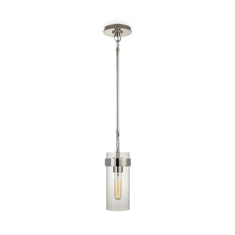 Art Deco Ceiling Lights with Geometric Patterns and Metallic FinishesPresidio Petite Pendant