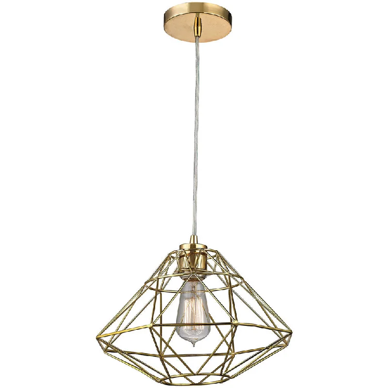 Japanese - Inspired Ceiling Lights with Shoji - Screen - like DiffusersPretoria Pendant Gold