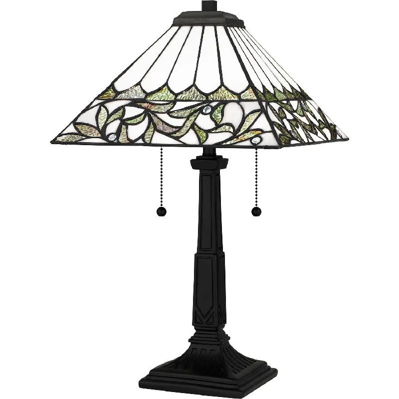 fabric table lamps with a linen shade for a relaxed and breathable lookTiffany Table Lamp