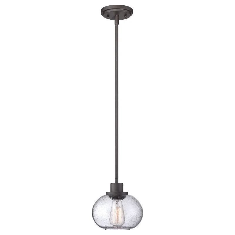 Industrial Style Ceiling Lights with Exposed Bulbs and Metal CagesFortrose 1 Light Pendant Light - ID 9224