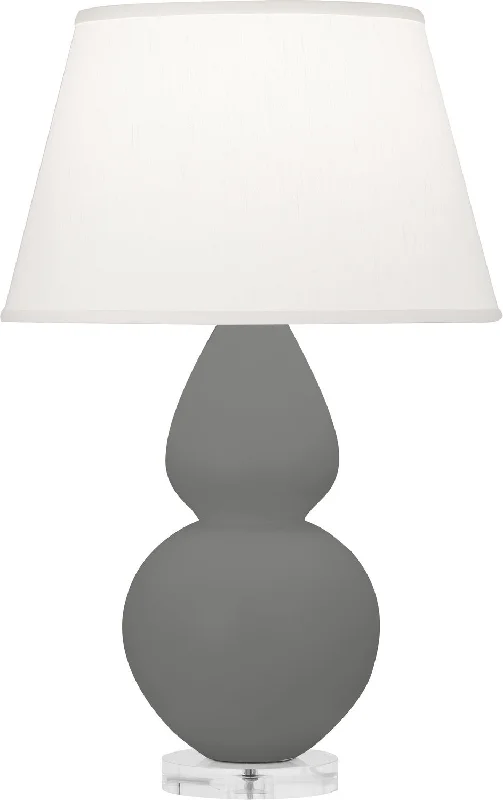 fabric table lamps with a linen shade for a relaxed and breathable lookOne Light Table Lamp