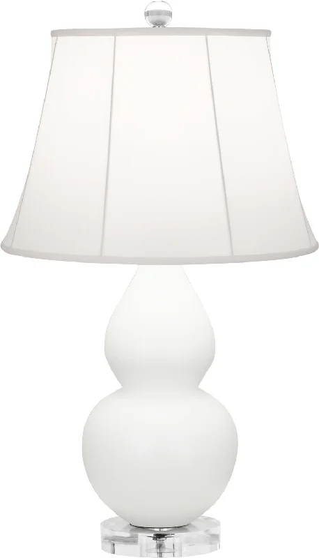 fabric table lamps with a linen shade for a relaxed and breathable lookOne Light Accent Lamp