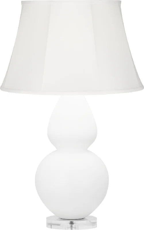 glass table lamps with a frosted surface for soft light diffusionOne Light Table Lamp