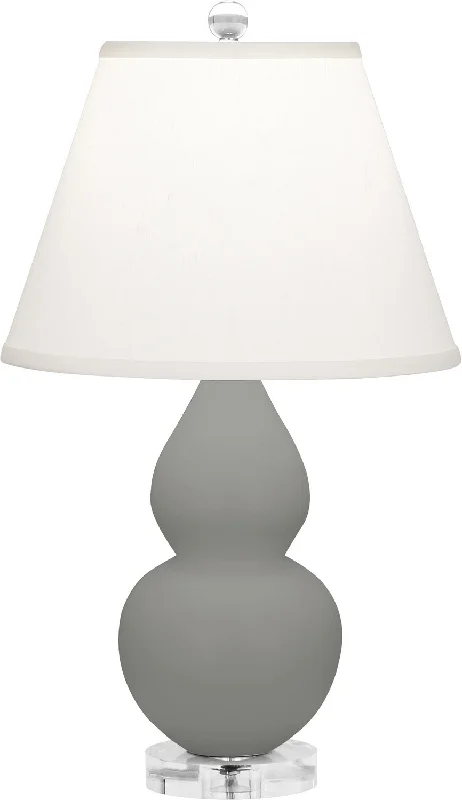 fabric table lamps with a linen shade for a relaxed and breathable lookOne Light Accent Lamp