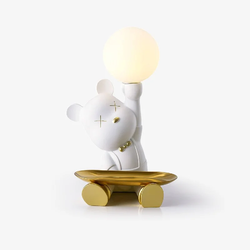 modern minimalist table lamps for contemporary living roomsViolent Bear Tray Desk Lamp