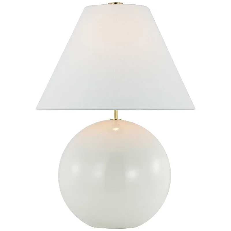 glass table lamps with a frosted surface for soft light diffusionBrielle LED Table Lamp