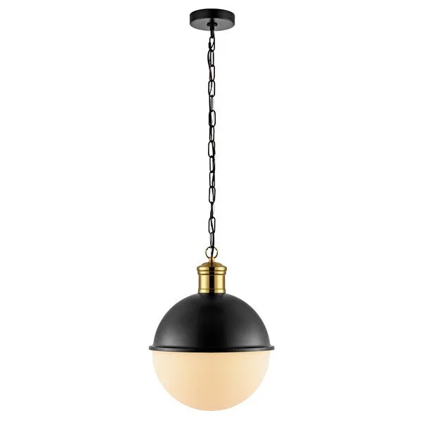 Metal Ceiling Lights in Brass, Copper, Stainless Steel, and IronWebster 13" Pendant