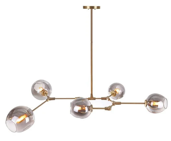 Contemporary Ceiling Lights with Unique, Abstract ShapesWhitfield 54" Pendant