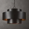 Scandinavian Style Ceiling Lights with Light Wood AccentsYOUNGSTOWN, 4 LT PENDANT